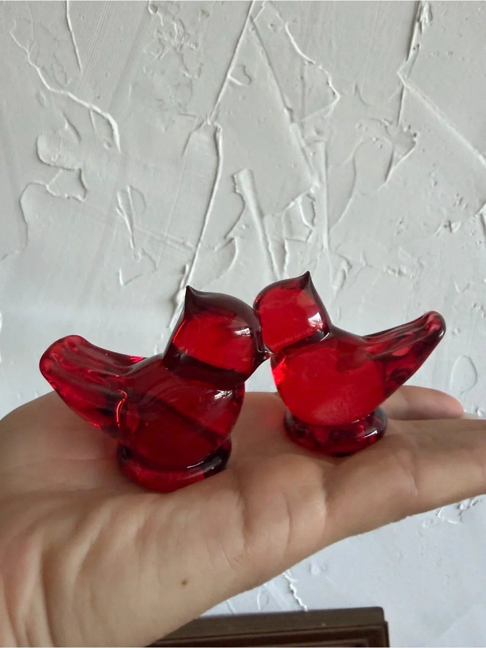vintage ruby red 